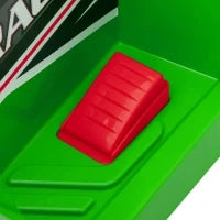 Quad per Bambini Elettrico Ricaricabile, 2.5 km/h, con Rimorchio, 50 Min. di Guida, per Bambini da 1.5 a 3 Anni, Verde