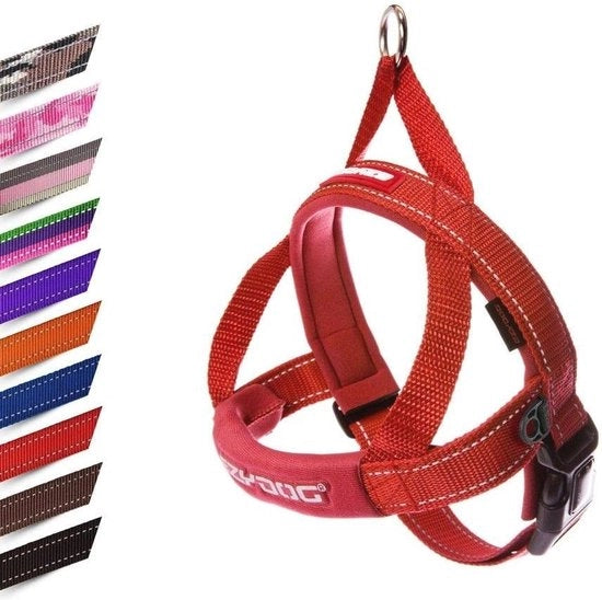 Cintura per Cani Quick Fit con Nastri Riflettenti - Impermeabile e Comoda - Piccolo, Medio, Grande