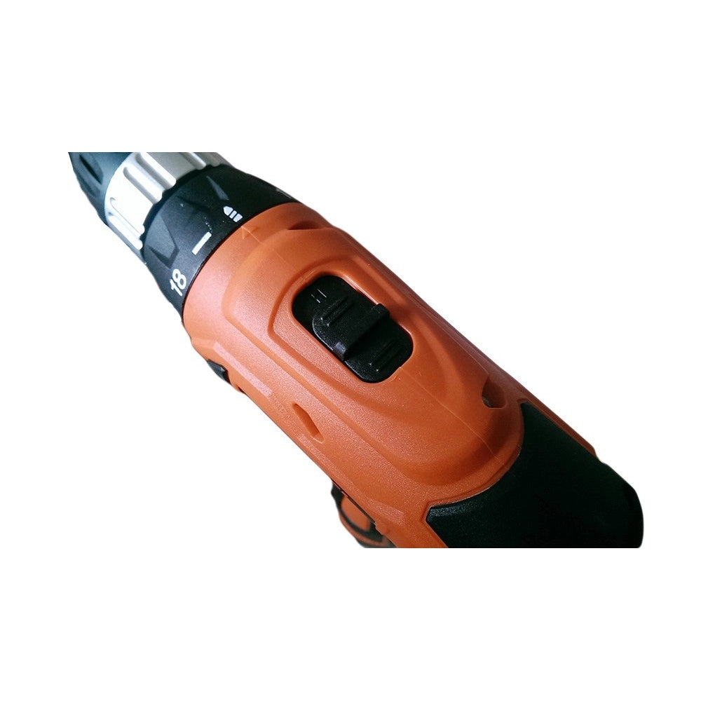 Trade Shop - Trapano Avvitatore A Batteria Ricaricabile 2 Batterie 12 Volt Mandrino 10mm -