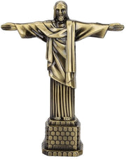 Decorazione per ufficio in metallo - Statuetta di bronzo - Ornamento per casa - Ideale per soggiorno e giardino - Regalo per la casa - Decorazione per la stanza di lavoro