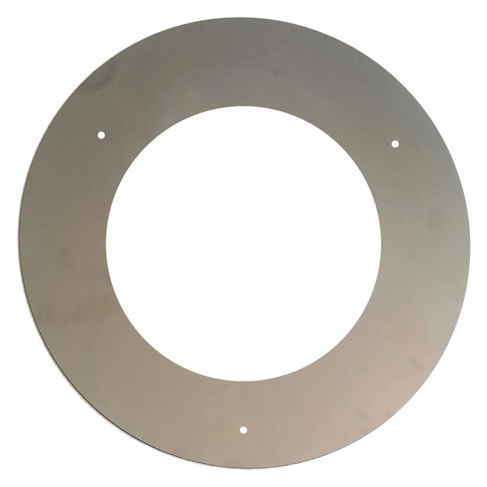 Rosone in acciaio inox D 10 cm