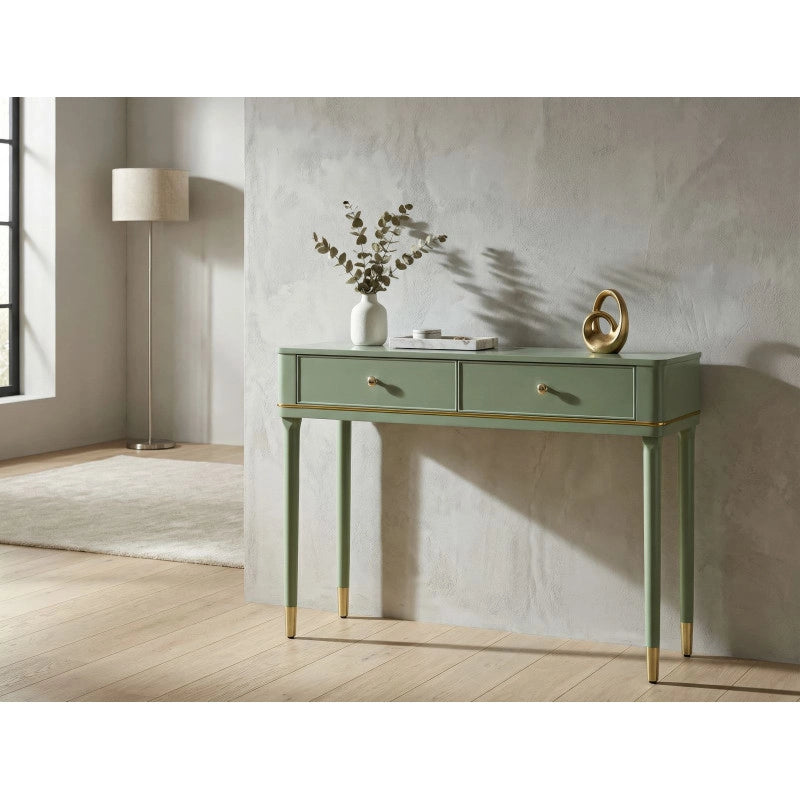Consolle Camille Verde cm 101x37x78