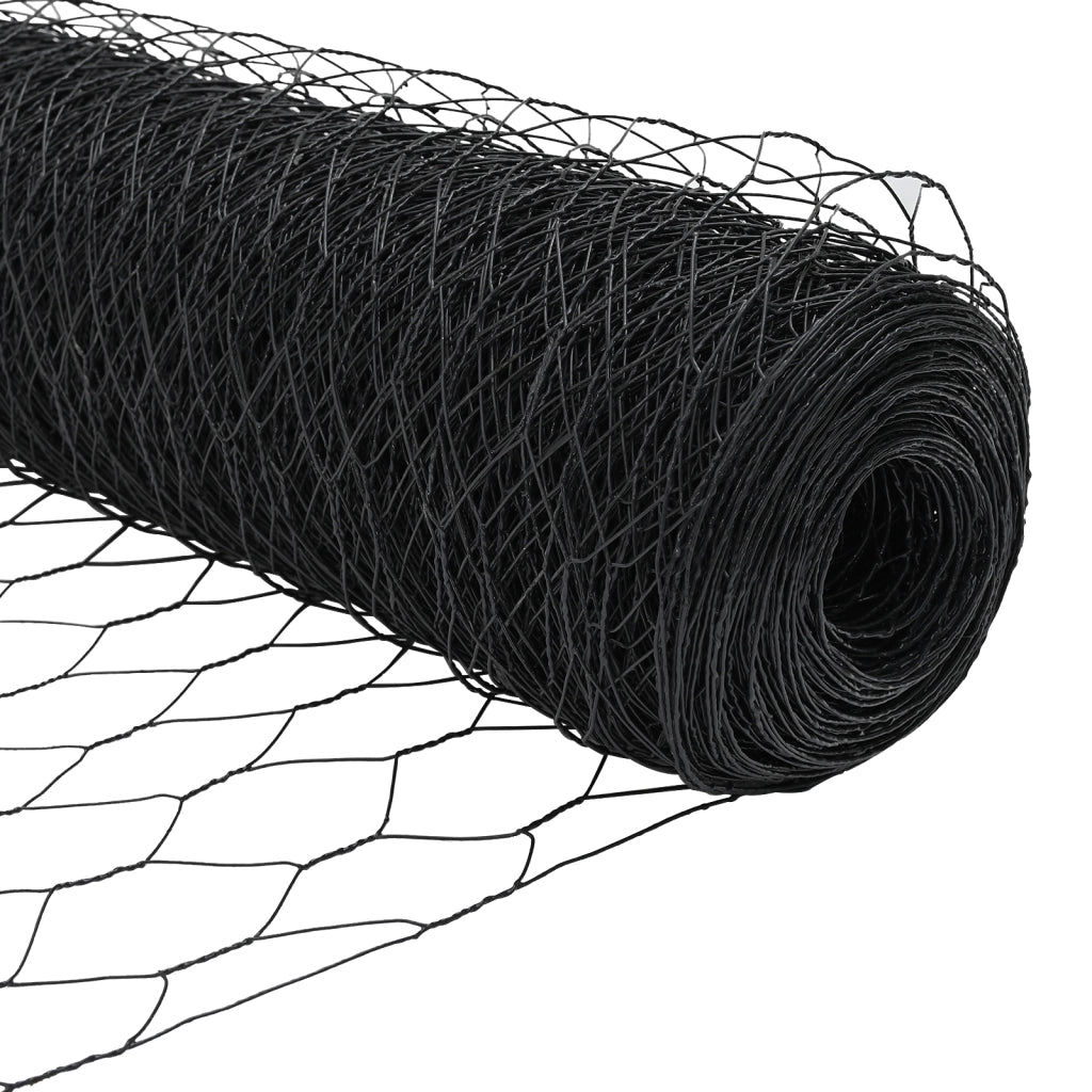 Recinzione Esagonale  Grigia 0.6x50 m Acciaio