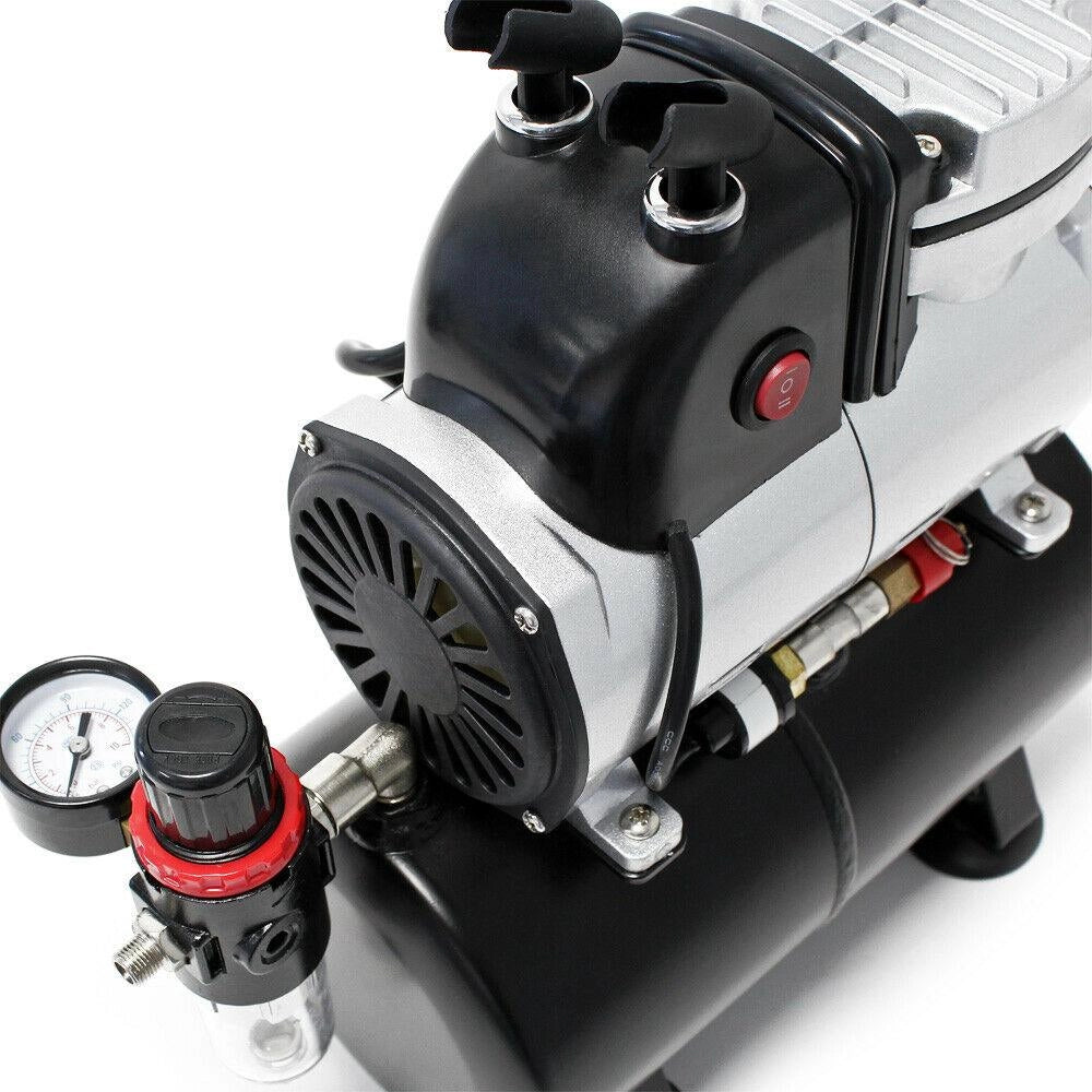 Compressore per aerografo serbatoio regolatore separatore d'acqua 16_0001728