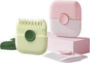 Due pezzi di taglieri da donna 2 in 1 - rasoio e spazzola per capelli - set di cura della persona multifunzionale per donne - taglio e rasatura precisa per capelli