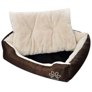Cuccia per cani con cuscino imbottito misura 90 cm 02_0001572