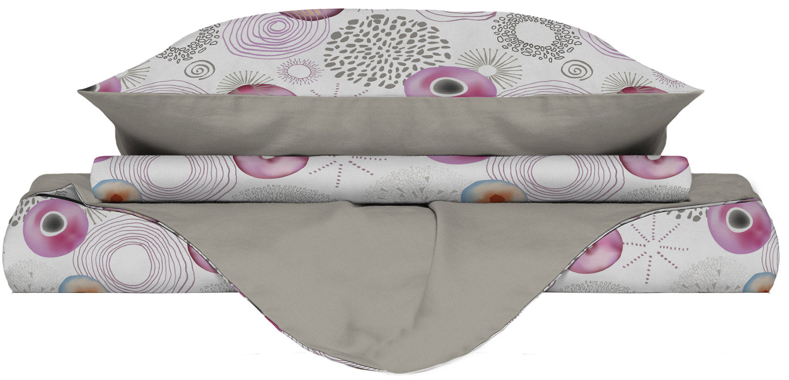 Copripiumino Singolo Double Face con Federe Stampato Morfeo