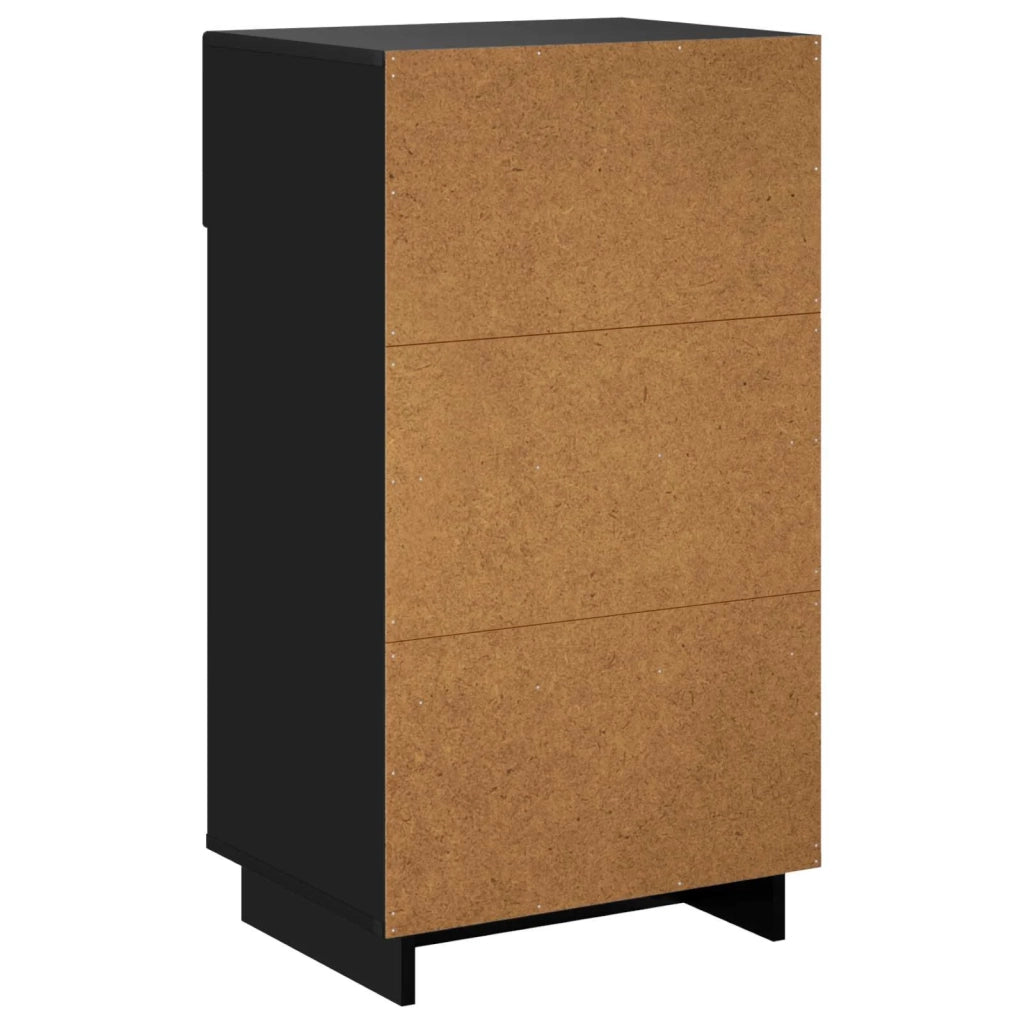 Mobile per scarpe 48 x 38 x 87,5 cm Legno ingegnerizzato Nero 8011676