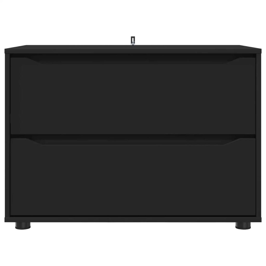 Armadio Nero 80 x 48 x 57 cm Legno multistrato 888818