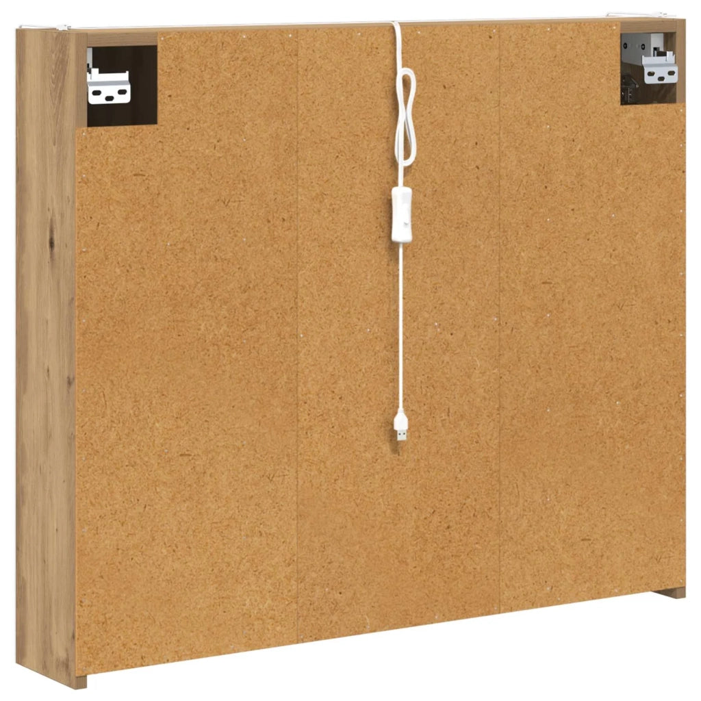 Mobiletto per specchio da bagno Rovere Artigianale