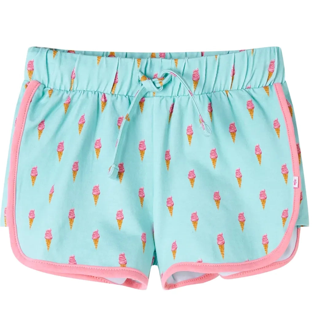 Pantaloncini per Bambini con Coulisse Menta Chiaro 140cod mxl 109296