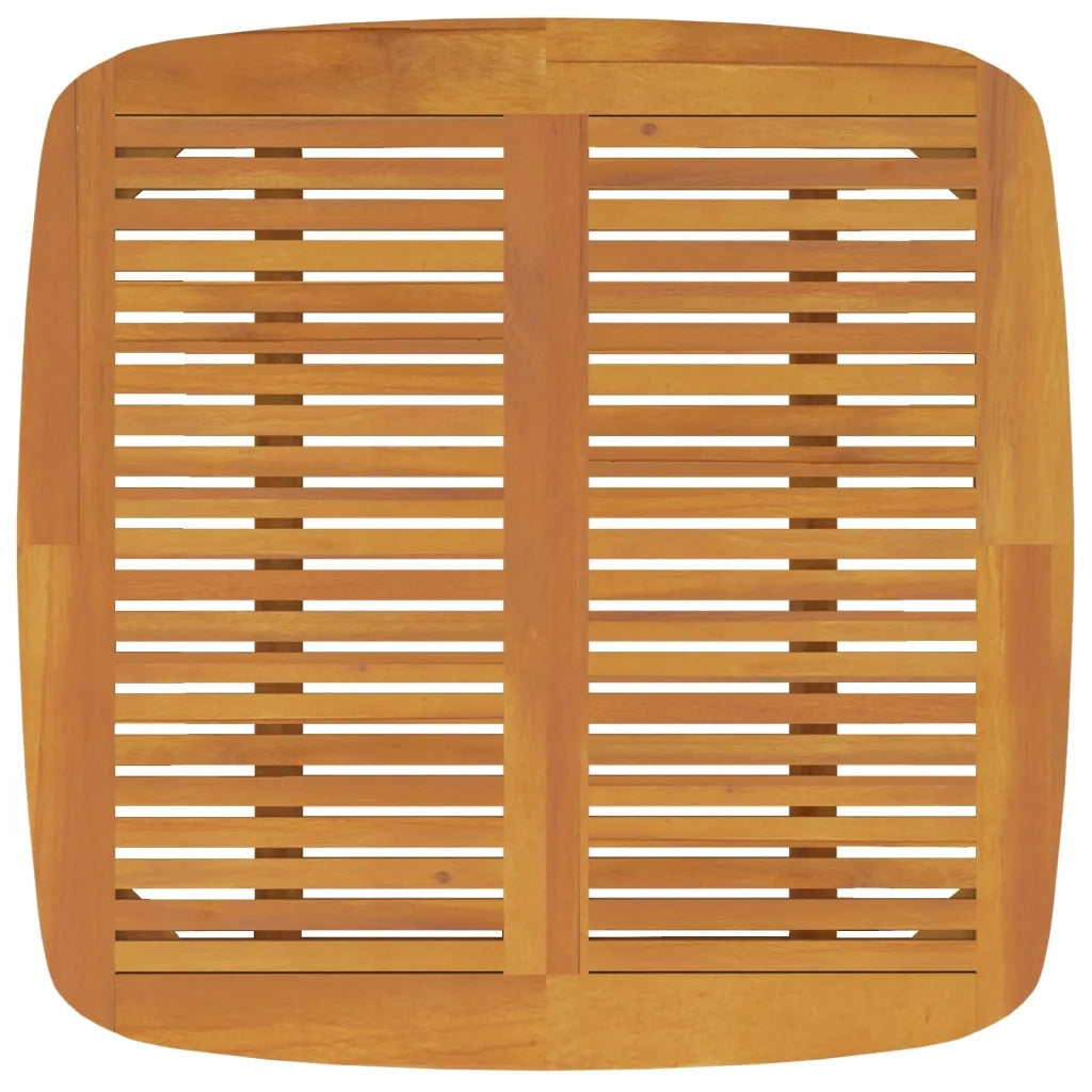 Set Mobili da Pranzo per Giardino 3 pz Legno Massello di Acacia
