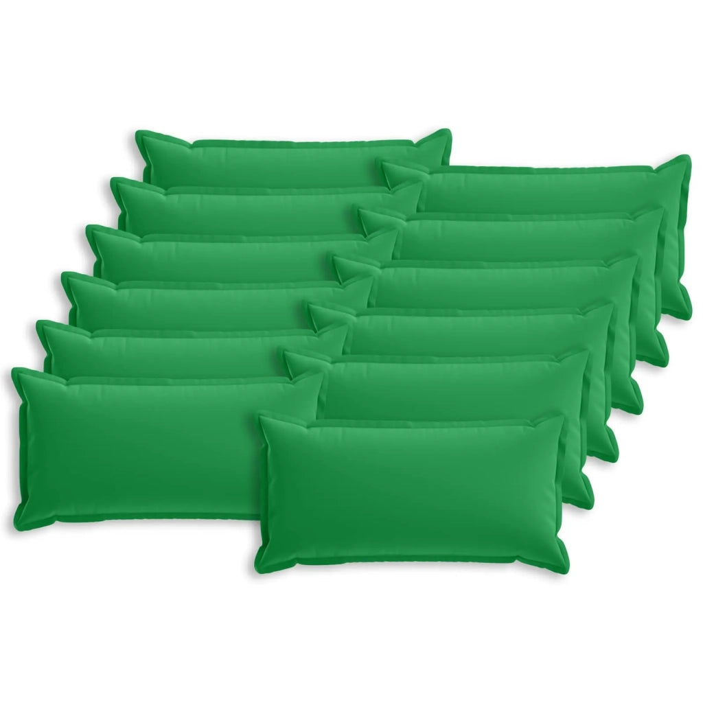Federa 12 pz HOUTEN Verde 40 x 80 cm Poliestere 918297