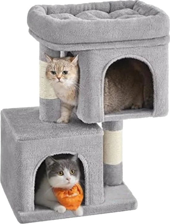 Sostegno per Gatti - Sostegno per Gatti Pesanti - Colore Grigio chiaro
