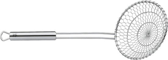 Spazzola per pentola da 36 cm in acciaio inossidabile Cromargan parzialmente con manico a schiuma - Spatola per frittura - Resistente alla lavastoviglie