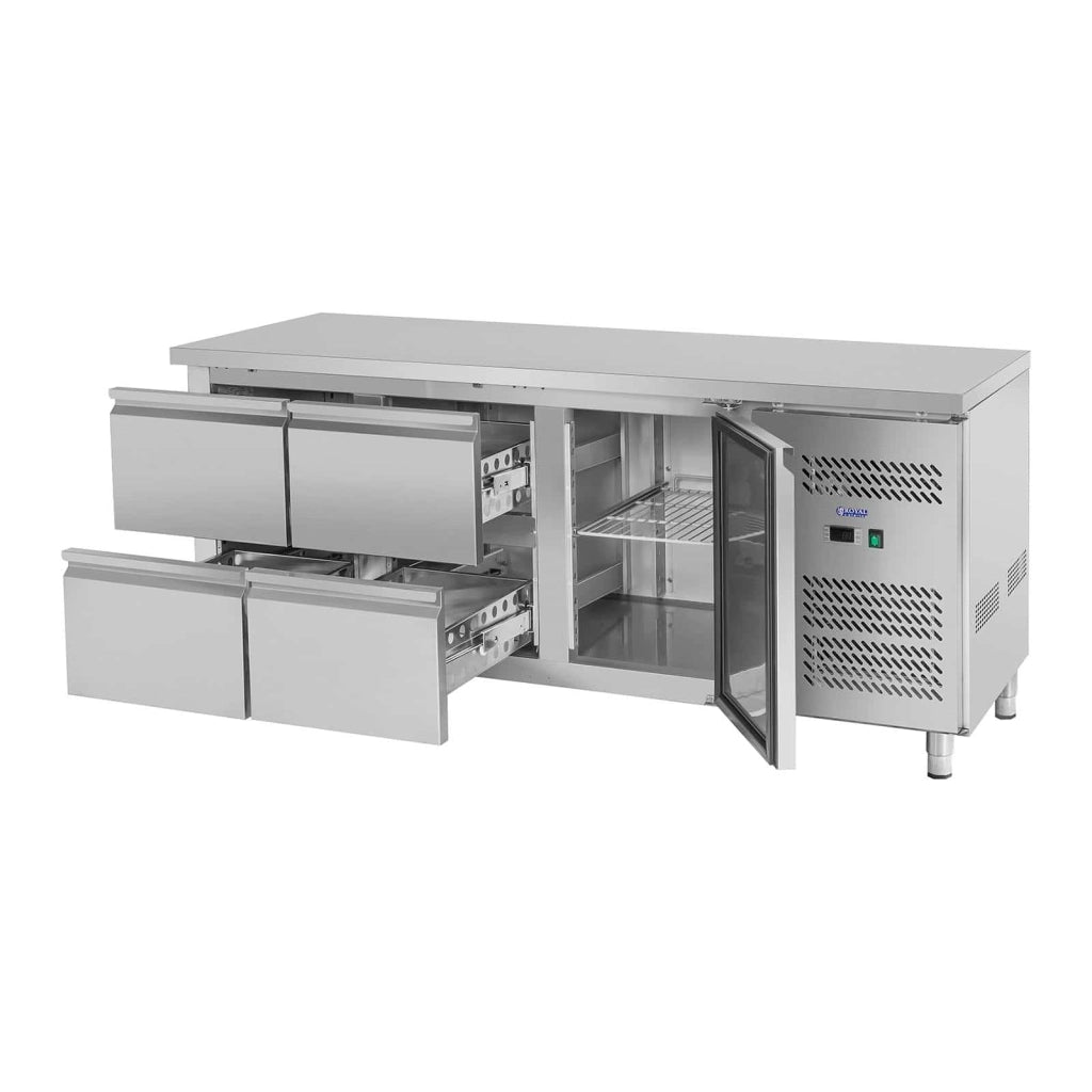 Vetrina refrigerata 403 litri 1 anta 4 cassetti 14_0005371