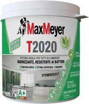 Pittura per Interni Traspirante Igienizzante T2020, Colore Bianco, 0.75L