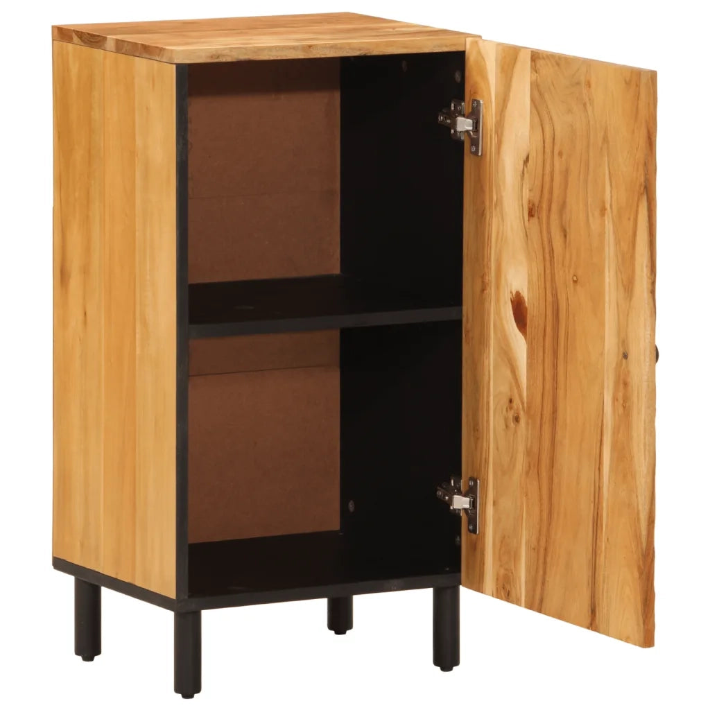 Credenza 40x33x75 cm in Legno Massello di Acacia 356879