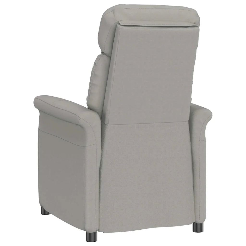 poltrona Grigio chiaro Microfibra 348401