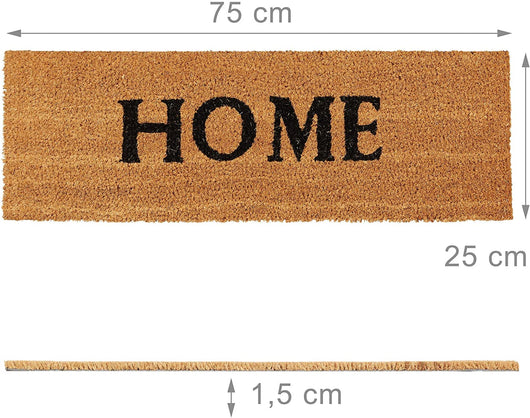 Zerbino zerbino porta d'ingresso asciugamano piedi fibre di cocco casa natura 13_0001850