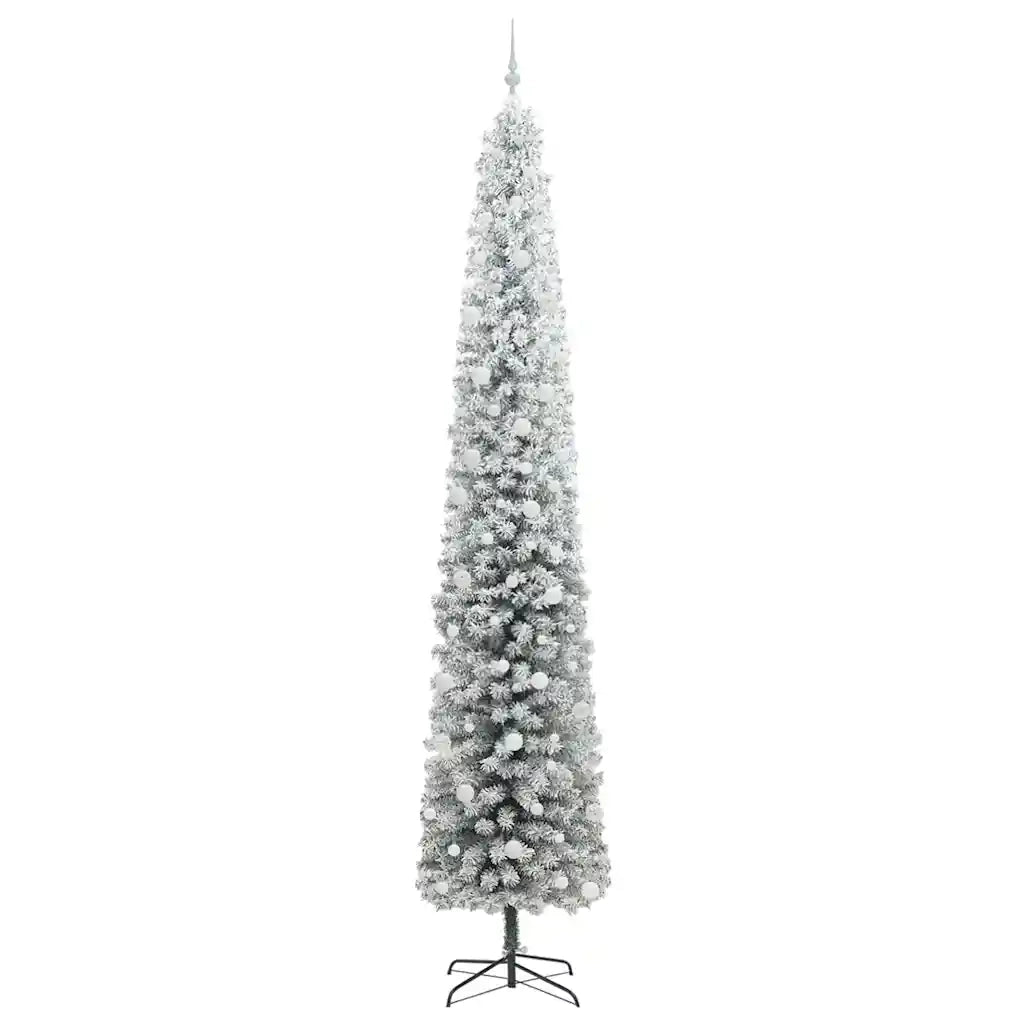 Albero di Natale artificiale con 300 LED Verde 270 cm 3395056