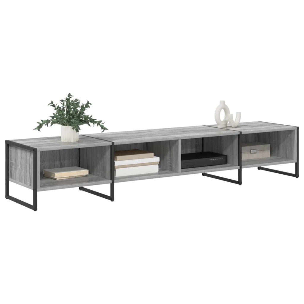Mobile TV-Credenza TV-Console TV Grigio Sonoma 170,5 x 36 x 30,5 cm Legno multistrato