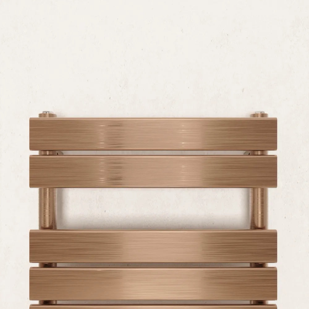 Termoarredo idraulico 800x500 oro rosa interasse 450 | Andromeda