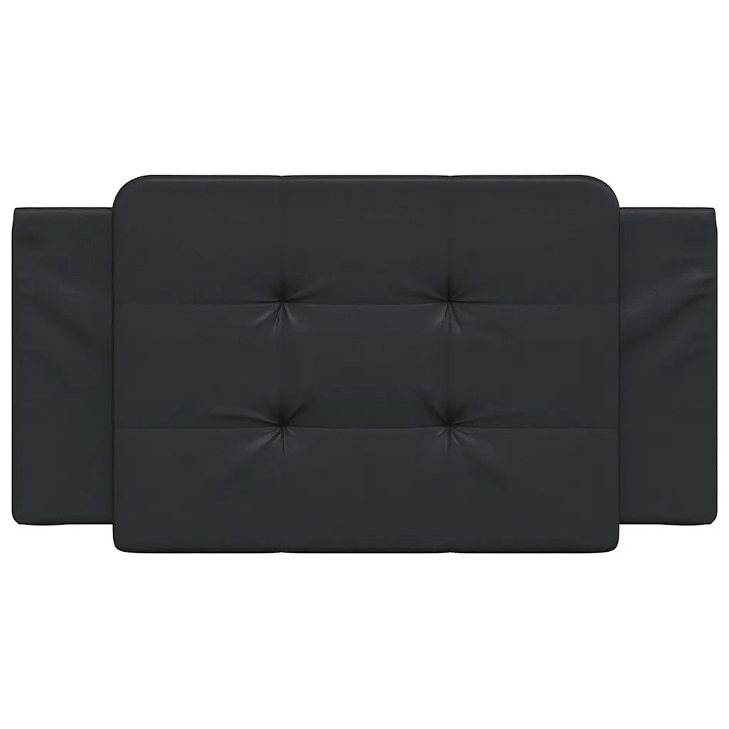 Cuscino testiera Zadar Nero 100 cm in Similpelle 3207727