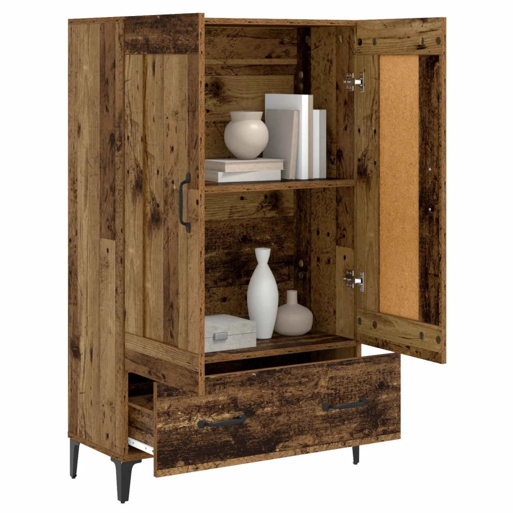 Credenza Legno antico 70 x 31 x 115 cm Legno ingegnerizzato 8009857