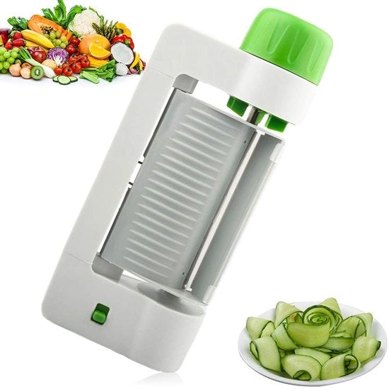 Strumento per tagliare verdure - Tagliacarte sottile - Innovativo aiuto in cucina - Tagliare patate/zucchine - Adatto per frutta/verdure - Coltello affilato per fette - Strumento per tagliare