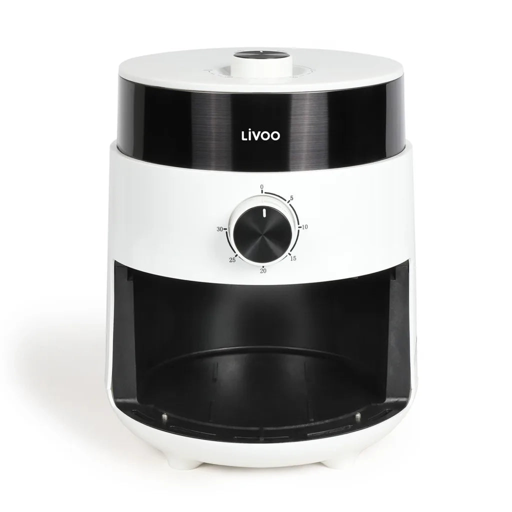 Livoo Friggitrice ad Aria Multifunzionale 2,5 L 1200 W Bianca 443481