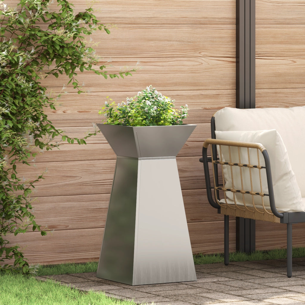 Supporto per Fioriere Acciaio zincato 35 x 35 x 73 cm