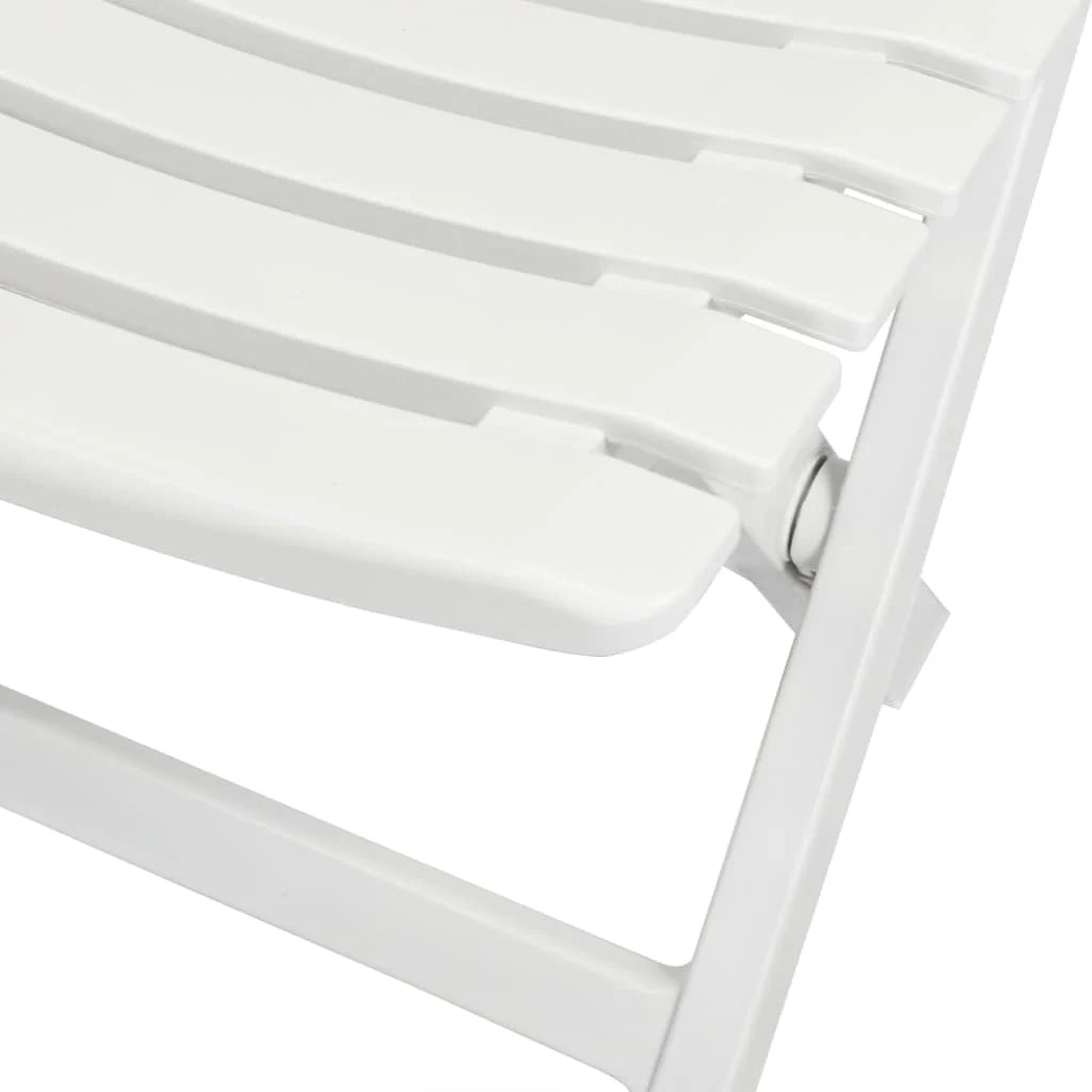 Set da giardino pieghevole in plastica bianca da 3 pezzi per mobili da esterno 02_0013545