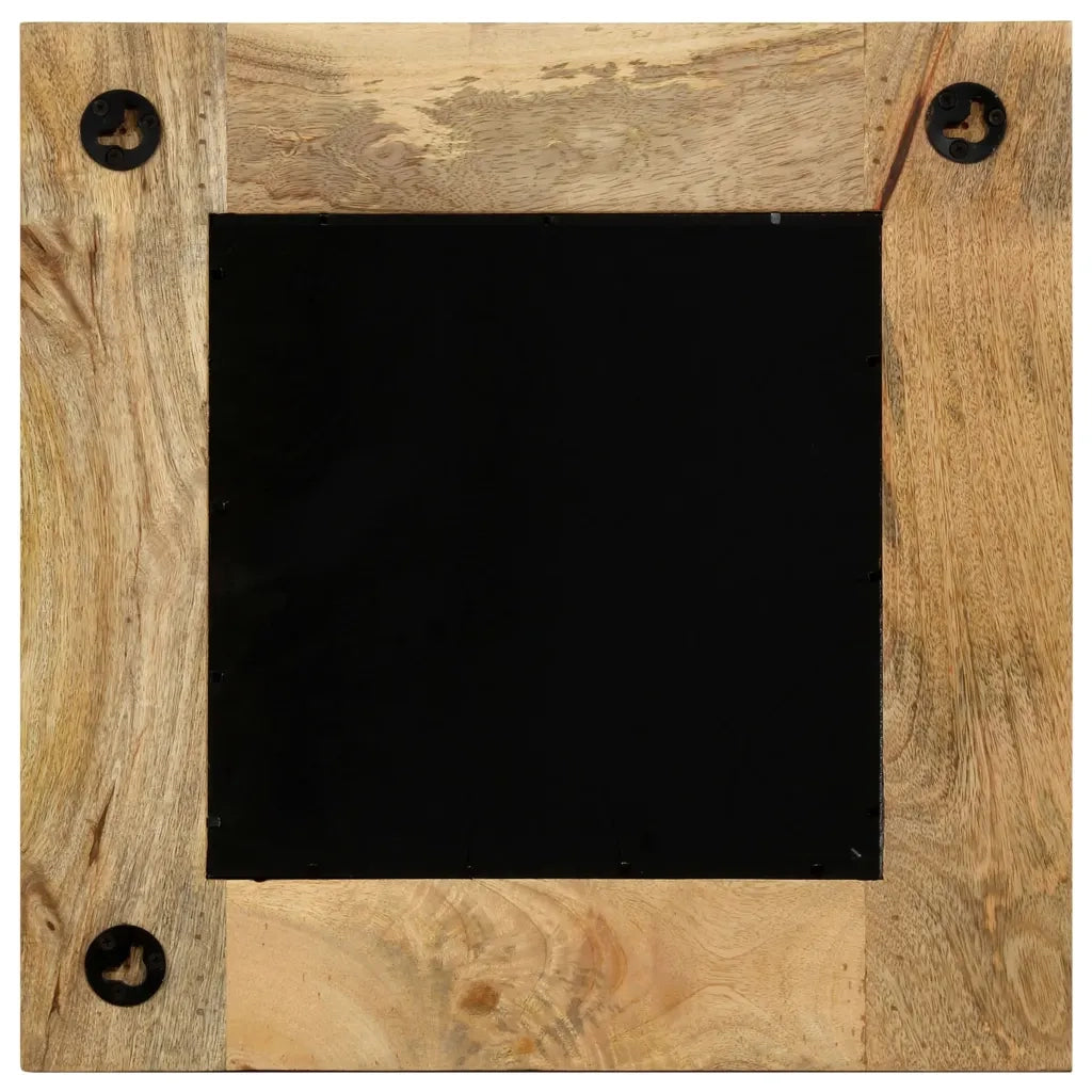 Specchio in Legno Massello di Mango 50x50 cm 246301