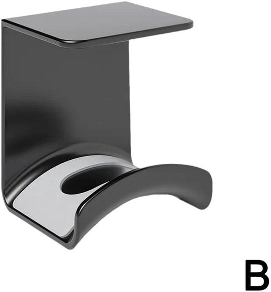 Supporto per cuffie universale - Incolla il supporto per cuffie con un adesivo autoadesivo resistente alla trazione alla parete o sotto il tavolo. Supporto per cuffie universale, perfetto per la maggior parte delle cuffie da gioco.