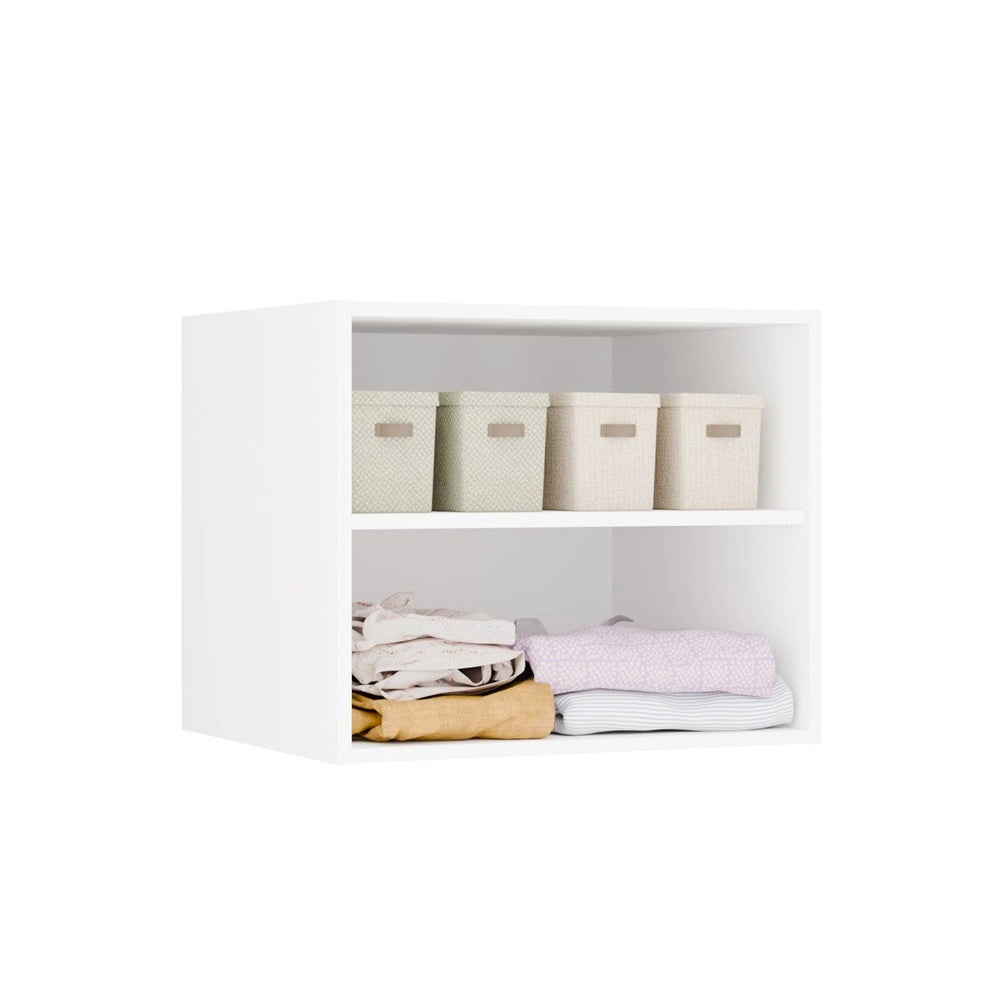 Alzata 60 OPENO bianco ripiano per guardaroba modulare 60 cm per camera da letto