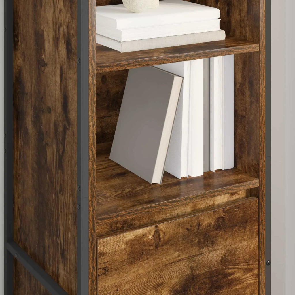 Armadio per Libri Quercia Fumosa 43 x 36 x 150.5 cm 886626