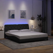 Giroletto con LED senza Materasso 180x200 cm Tessuto 3310686