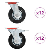 Ruote Girevoli 24 pz 125 mm cod mxl 73187