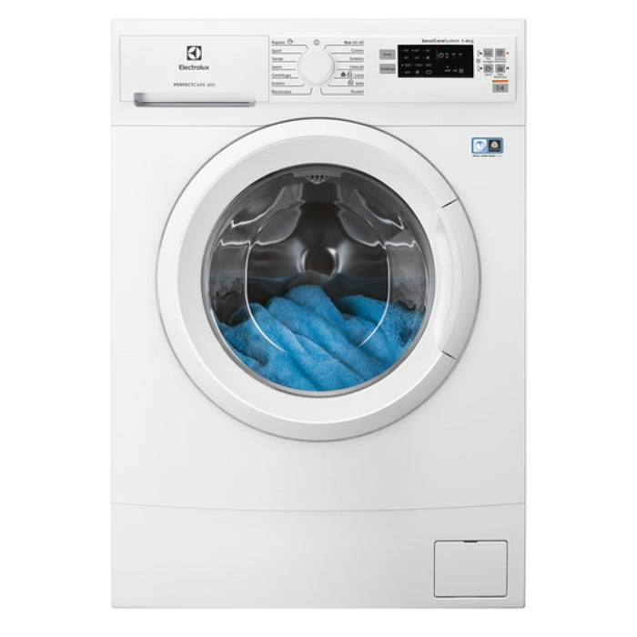Lavatrice Carica Frontale Electrolux Perfect Care 600 SensiCare EW6S526I Slim 6 Kg Classe Energetica D 1200 giri (A84,3xL59,5xP37,8)