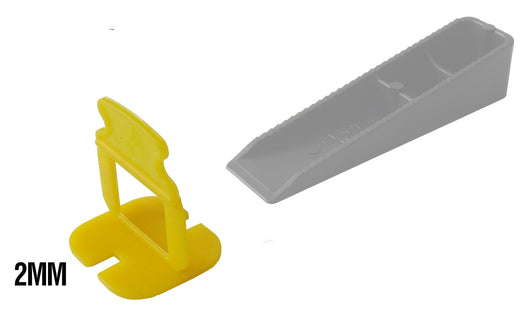 livellatore -distanzore maxi solo tirante 2mm pz.100 cod:ferx.91435