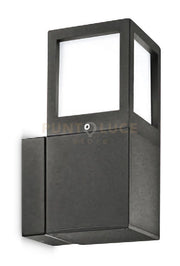 GES330- APPLIQUE PER ESTERNI 1 LUCE ATTACCO E27 IP54 GRIGIO ANTRACITE