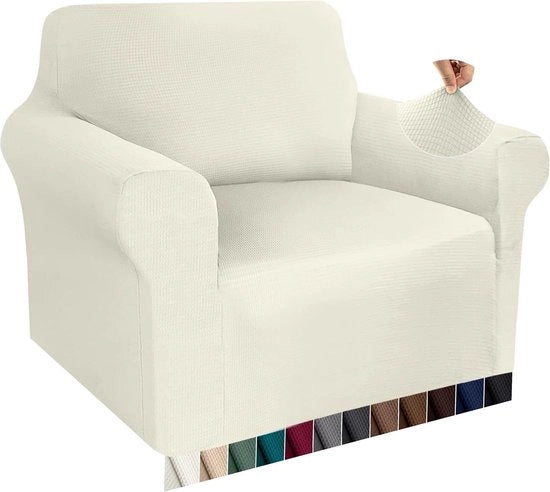 Tappeto di stiro premium con disegno jacquard a rilievo - Tappeto di stiro con soffice tessuto in crema - Antiscivolo