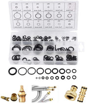 Set di O-ringe in gomma per sistemi idraulici e impianti idrici - Diverse misure da 3 mm a 22 mm