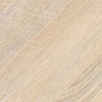 Set Tavolo da Bar Industriale e 4 Sgabelli con Poggiapiedi, in Legno Colore Rovere Chiaro e Telaio in Metallo Nero