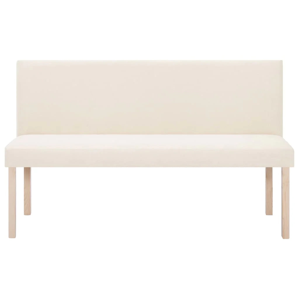 Panca seduta 139,5 cm poliestere crema 02_0010761