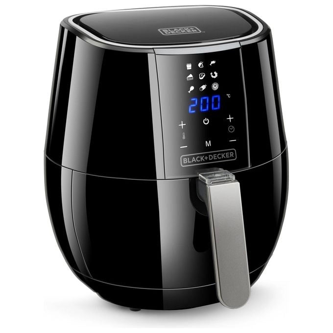Black & Decker BXAF3500E friggitrice Singolo 3 L Indipendente Friggitrice ad aria calda Nero