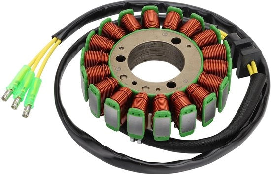 Alimentatore Magnetico a 18 Avvolgimenti 3 Fili - Compatibile con VN750 - OEM 2100 03-1118 - 21003-1062 - Alta Qualità - Componente Motociclo