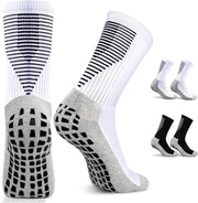 Sokke antiscivolo per uomo e donna - respiranti e antidermatite con presa - per calcio, pallacanestro, escursionismo, pallamano, yoga e fitness