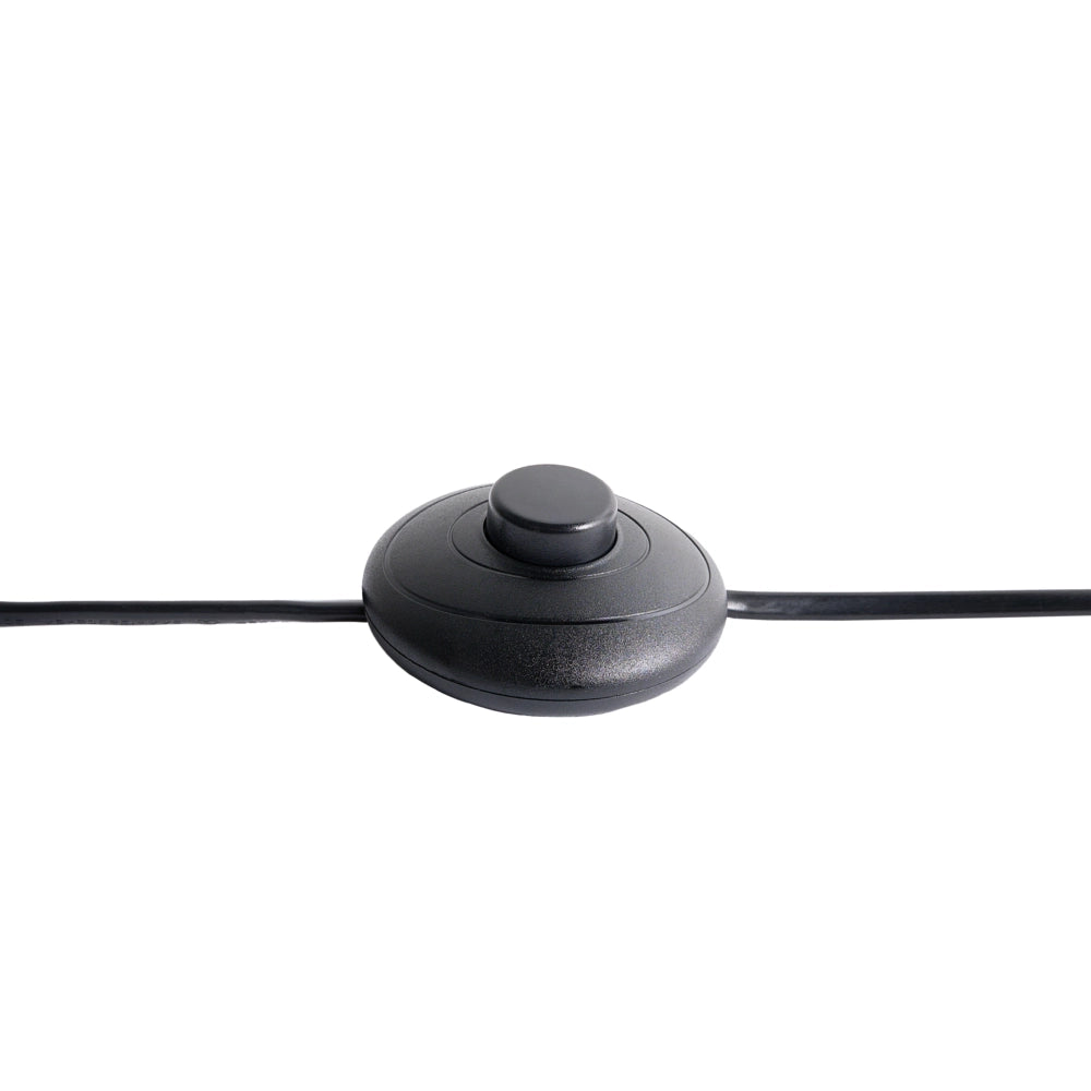 Lampada da terra moderna Base in ferro nero Paralume in tessuto Soggiorno Camera da letto Bianco
